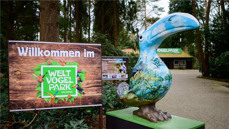 Nach dem Ausbruch der Geflügelpest bleibt der Vogelpark Walsrode vorübergehend geschlossen. (Archiv) 