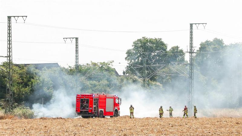 Nach Anschlag auf Bahnstrecke führt Spur zu „Angry Birds“ Nach dem Brand ist die Bahnstrecke inzwischen wieder frei.