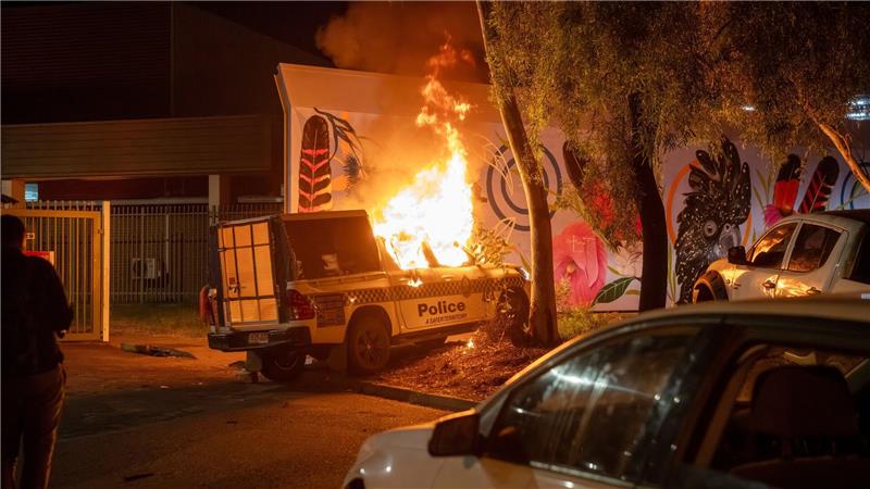 Nach dem Fund der Leiche des Mädchens war es in Alice Springs zu Ausschreitungen gekommen.