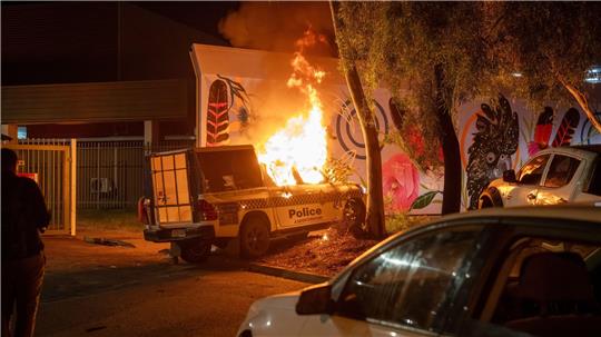 Nach dem Fund der Leiche des Mädchens war es in Alice Springs zu Ausschreitungen gekommen.