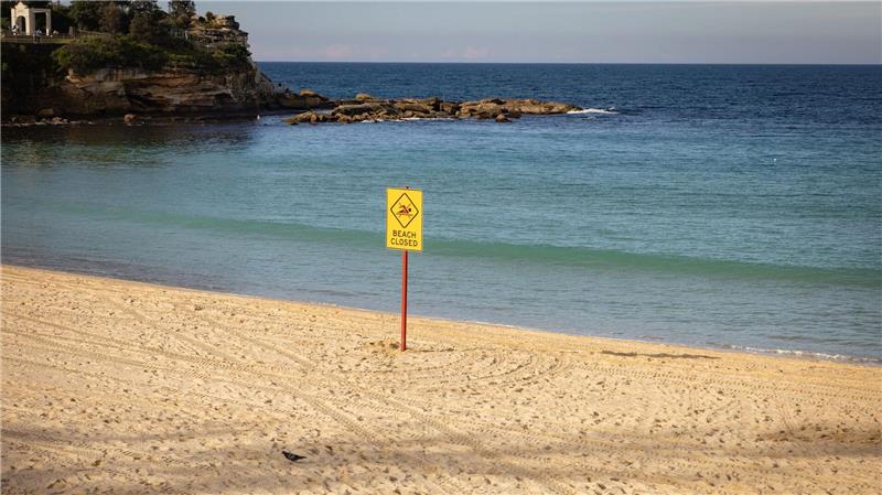 Nach dem Hai-Angriff wurde der betroffene Strand aus Sicherheitsgründen geschlossen.