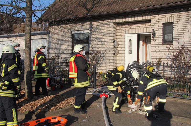 Nach dem Löschen des Sofas wurde das Haus entlüftet. Foto: Hohaus