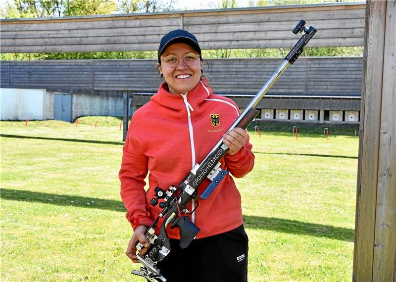 Jolyn Beer verfehlt im Stehendanschlag die Medaille Nach dem Weltcup in Aserbaidschan geht es für Jolyn Beer im Juni wahrscheinlich bei den European Games in Polen weiter. Foto: GZ-Archiv