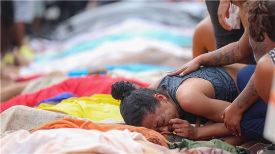 Nach dem blutigen Polizeieinsatz wird um die Getöteten getrauert. Menschenrechtsorganisationen fordern eine Untersuchung.