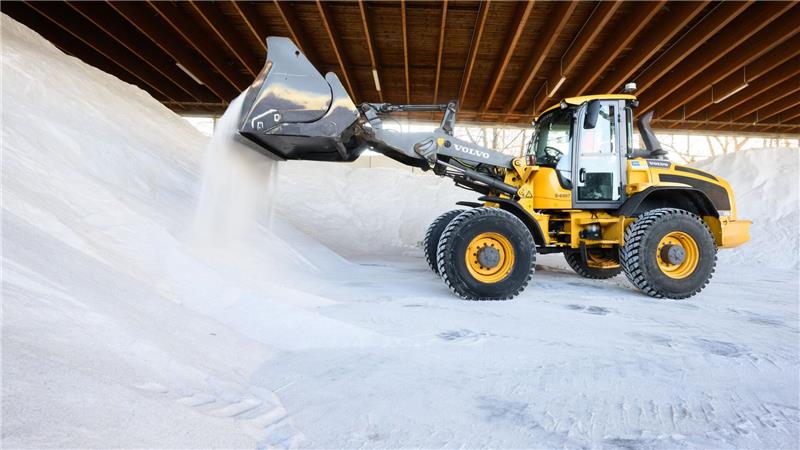 Nach dem ersten Frost sind die Salzlager wieder gut gefüllt.