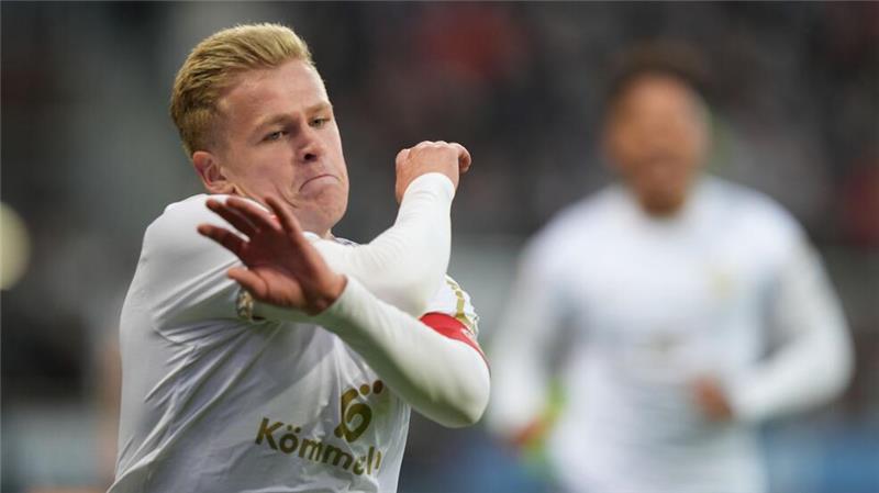 Nagelsmann gehen Offensivstars aus: Burkardt statt Havertz Nach doppeltem Torjubel für Mainz als Havertz-Ersatz zur Nationalmannschaft: Jonathan Burkardt.
