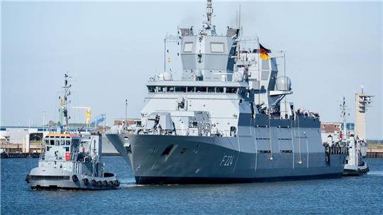 Nach einem halben Jahr im Einsatz kehrt die Fregatte „Sachsen-Anhalt“ zurück nach Deutschland.