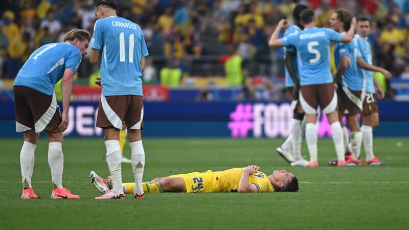 Nach einem torlosen Unentschieden schied die Ukraine aus und Belgien erreichte glanzlos das Achtelfinale.