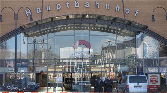 Nach einer Bombendrohung war der Bremer Hauptbahnhof vorübergehend gesperrt. 