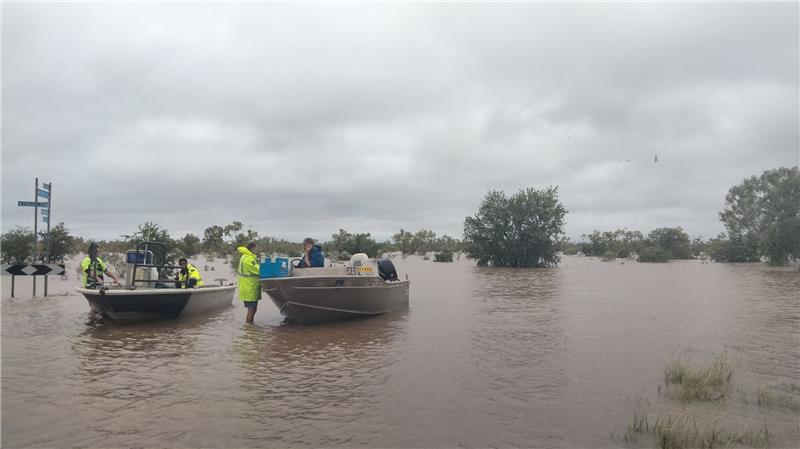 Jahrhundertflut in australischer Kimberley-Region Nach extrem heftigen Regenfällen sind mehrere Ortschaften in der Kimberley-Region in Westaustralien komplett überschwemmt.