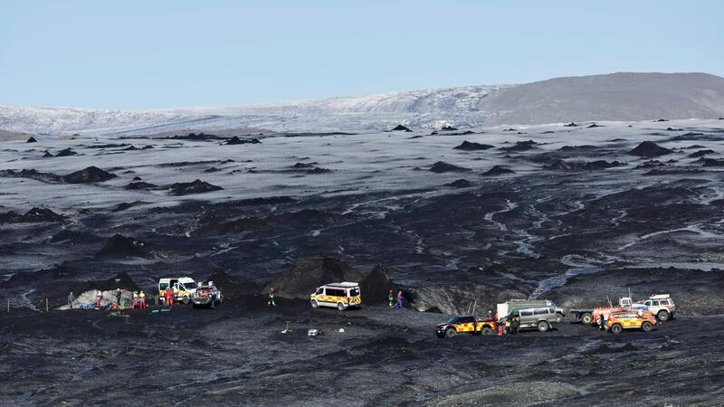 Eishöhlenunglück auf Island - ein Toter und späte Entwarnung Nach langer Suche wurde klar: Es befinden sich doch keine Touristen unter dem Eis.