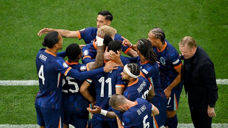 Nach schwacher Vorrunde nun souverän: die Niederlande.