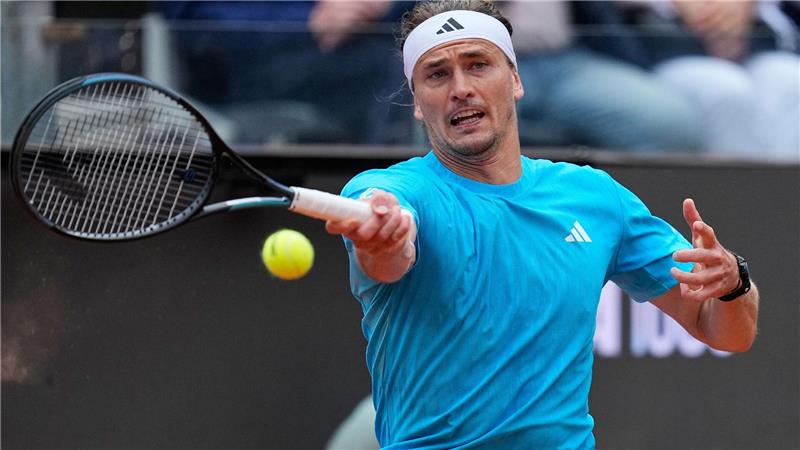 Nach sehr gutem Start verliert Alexander Zverev sein Achtelfinale beim Turnier in Rom.