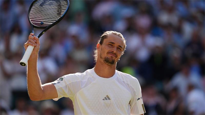Zverev mit Ansage in erstes Viertelfinale - Kein Struff-Coup Nach seinem Vier-Satz-Sieg über den starken Tschechen Jiri Lehecka war Zverev erleichtert.