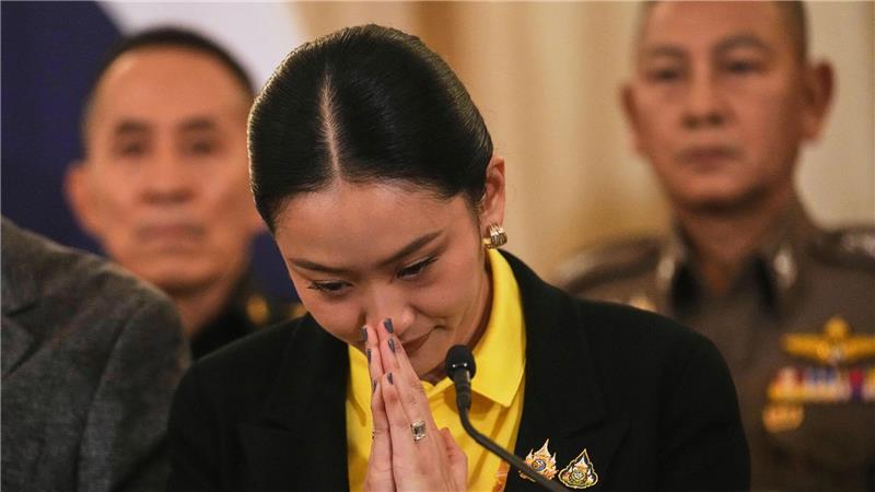 Regierungskrise in Thailand: Ministerpräsidentin suspendiert Nach umstrittenen Aussagen in einem geleakten Telefonmitschnitt war Thailands Regierungschefin unter Druck geraten. (Archivbild)