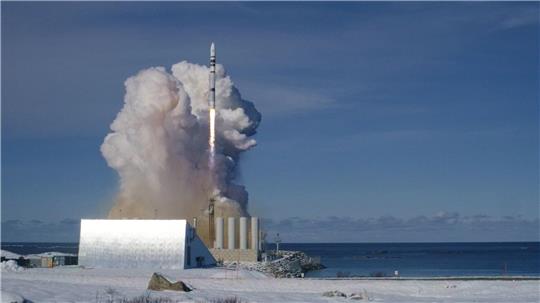 Nach wetterbedingter Verzögerung ist die deutsche Spectrum-Rakete in Norwegen gestartet. Der Flug dauerte etwa eine halbe Minute.