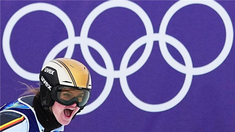 Nach zweimal Silber nun noch der Gold-Coup? Emma Aicher.