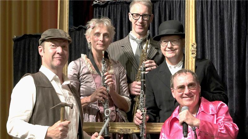 Nachts ins Museum entführt das Pindakaas Saxophonquartett seine Zuhörer am 19. Juni. 