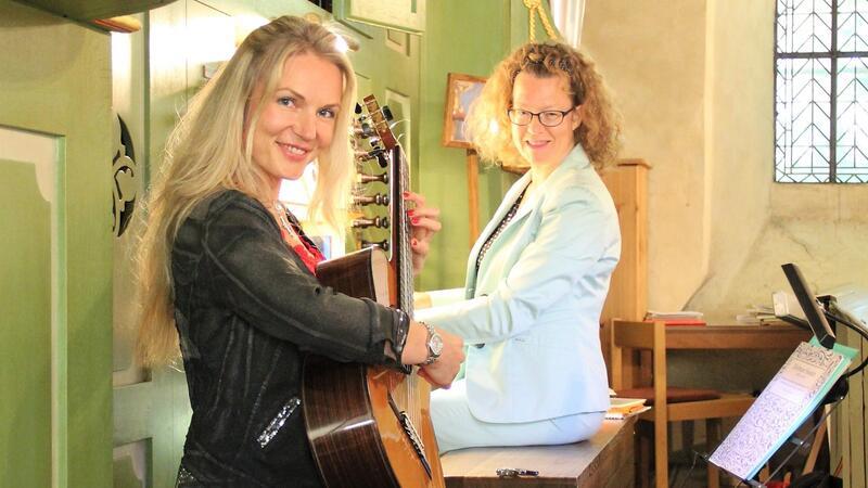 Orgelnacht mit hochkarätigen Musikern li_orgelnacht Nadia Kossinskaja und Ulrike Lausberg re