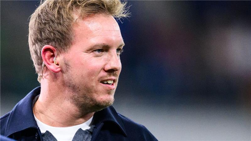 Signale von Nagelsmann: El Mala und Sané für Quali-Endspurt Nagelsmann hat für die letzten Quali-Spiele personelle Akzente gesetzt. (Archivbild)