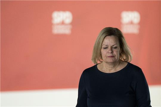 Nancy Faeser (SPD): «Unser Rechtsstaat darf nicht von innen heraus sabotiert werden können».