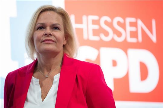Nancy Faeser möchte ich die erste Frau an der Spitze der hessischen Landesregierung werden.