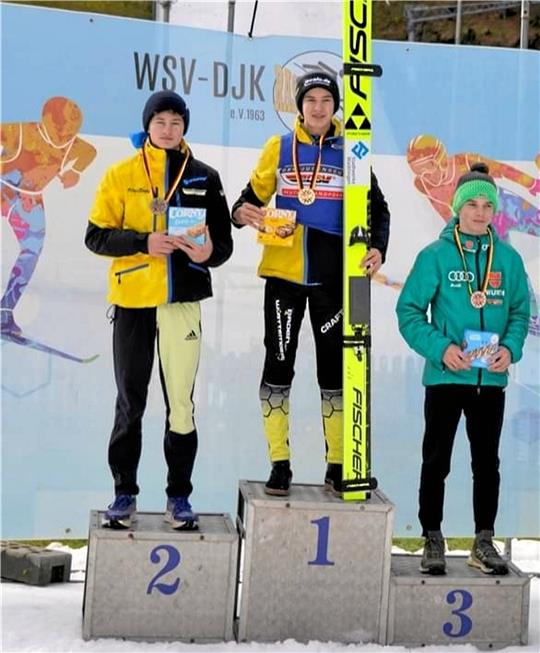 Nando Riemann vom WSV Braunlage bringt eine Bronzemedaille aus Rastbüchl mit. Foto: Privat