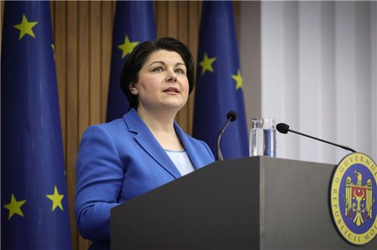 Natalia Gavrilița gibt ihren Rücktritt bekannt.