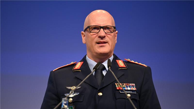 Nato-General Ingo Gerhartz unterstrich in seiner Rede die Bedeutung freier Seewege - etwa in der Ostsee. (Archivbild)