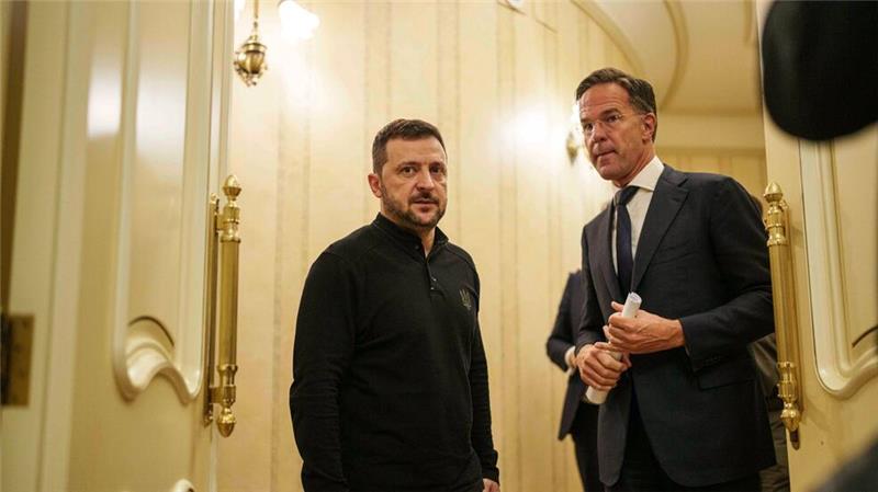 Selenskyj spricht mit Nato über weitere Ukraine-Hilfen Nato-Generalsekretär Mark Rutte hat zu dem Treffen mit Selenskyj eingeladen. (Archivbild)