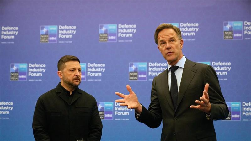 Nato-Staaten versprechen Ukraine bei Gipfel Milliardenbetrag Nato-Generalsekretär Mark Rutte ist ein großer Unterstützer der Ukraine.