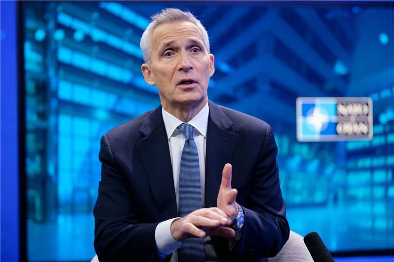 Stoltenberg ruft zu mehr Waffenlieferungen für Ukraine auf «Natürlich fordere ich die Verbündeten auf, mehr zu tun»: Nato-Generalsekretär Jens Stoltenberg.