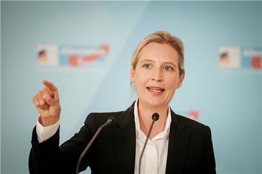 «Natürlich hab ich Lust», sagt die AfD-Chefin Alice Weidel über eine geplante Kanzlerkandidatur ihrer Partei.