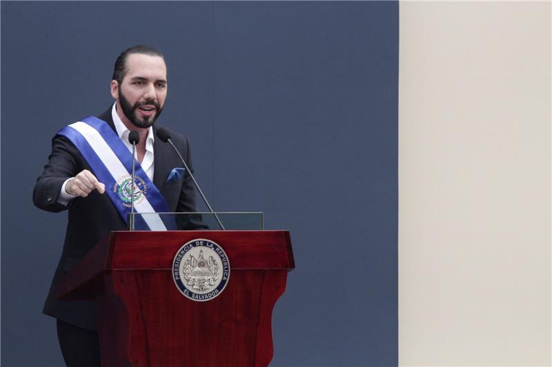 Nayib Bukele ist Präsident El Salvadors.