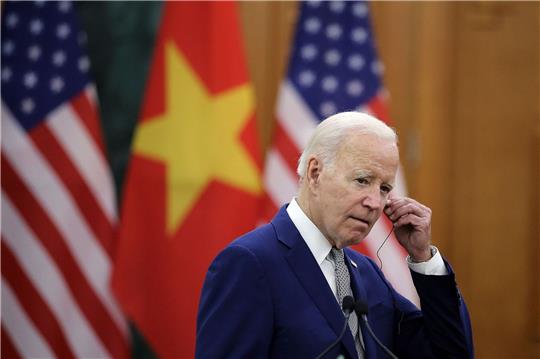 Nennt seine Reise einen «historischen Moment»: Joe Biden