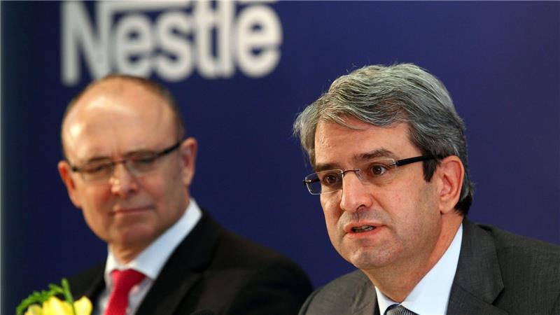 Beziehung zu Mitarbeiterin: Nestlé entlässt Konzernchef Nestlé trennt sich von seinem Vorstandschef Laurent Freixe - hier auf einer Pressekonferenz von 2012