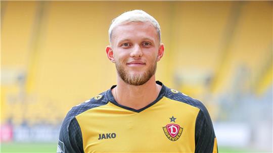 Neu beim TSV Havelse: Tom Berger, hier im Trikot von Dynamo Dresden (Archivbild)  