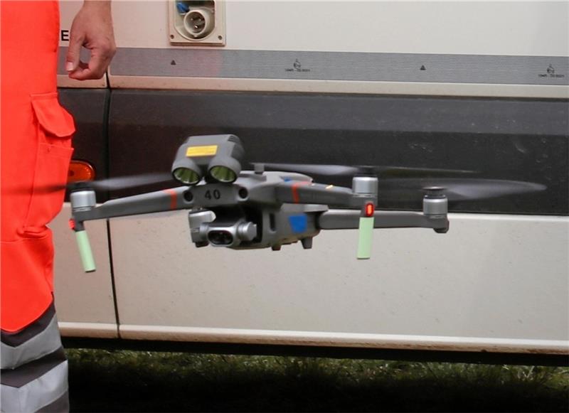 Neue Drohne für das DRK