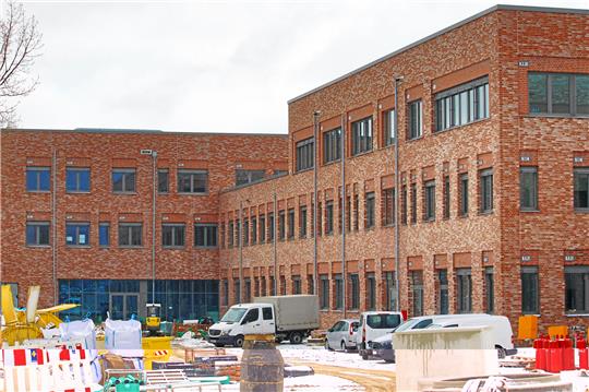 Neues Domizil fürs CvD-Gymnasium und die Realschule Goldene Aue: Wie die weitere gemeinsame Zukunft vielleicht auch neu geregelt werden soll, entscheidet sich am 25. April. Foto: Epping