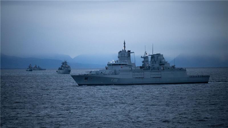 Marine trainiert in Norwegen für den Ernstfall Neun Schiffe und ein U-Boot sind an der Großübung beteiligt.