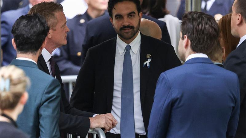 25 Jahre nach 9/11 – USA gedenken der Terroropfer New Yorks Bürgermeister Mamdani gedenkt der Opfer am Ground Zero.