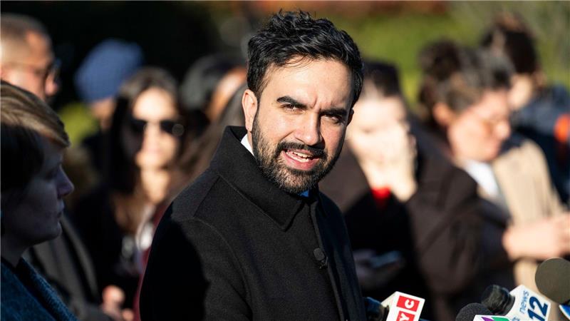 Netanjahu will trotz Mamdanis Warnung nach New York kommen New Yorks designierter Bürgermeister Mamdani wirft Netanjahu einen Genozid im Gazastreifen vor. (Archivbild)