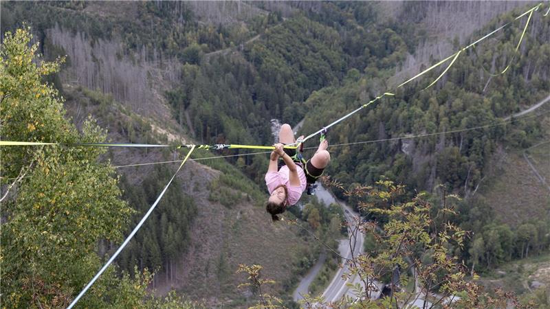 Nicht alle schafften es, die Strecke am Stück ohne Hinfallen oder Hinsetzen zurückzulegen.