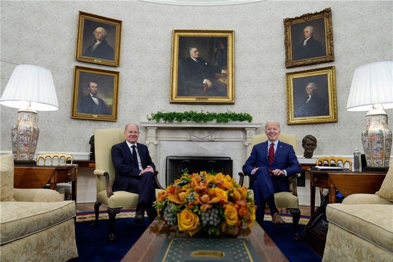 Scholz bei Biden: Gemeinsame Unterstützung für Ukraine Nicht alles, was in Washington besprochen wurde, drang an die Öffentlichkeit.