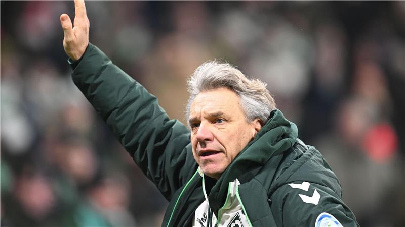 Nicht mehr Trainer von Werder Bremen: Horst Steffen.