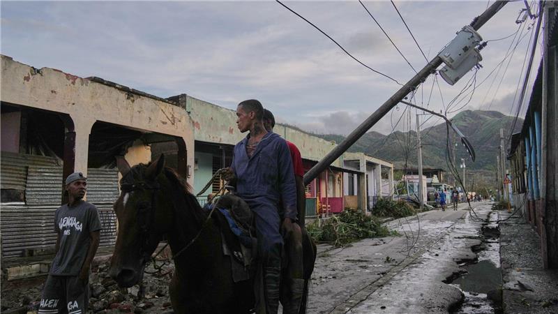 Nicht nur auf Kuba verursachte „Melissa“ erhebliche Schäden.