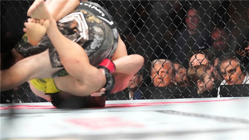 Nicht selten wird einer der UFC-Kämpfer im Ring bewusstlos geprügelt.