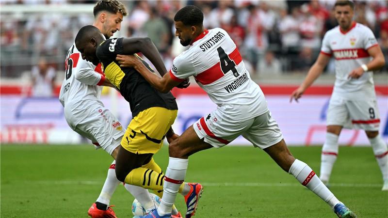 Nicht zu halten vom VfB: Torjäger Guirassy wechselte 2024 von Stuttgart nach Dortmund. (Archivbild)