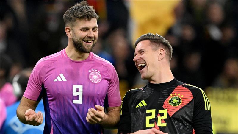 Kalkül statt Risiko: Titelplan mit ter Stegen, ohne Musiala Niclas Füllkrug (l.) und Marc-André ter Stegen sind erstmals seit September wieder dabei.