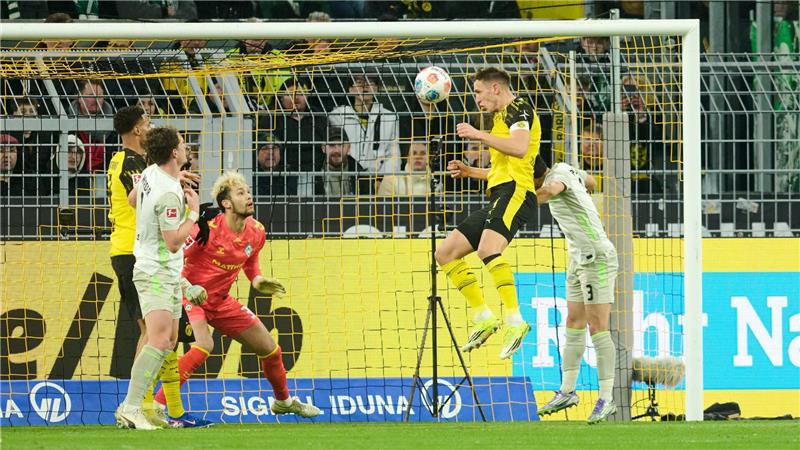 Nico Schlotterbeck brachte den BVB früh in Führung.
